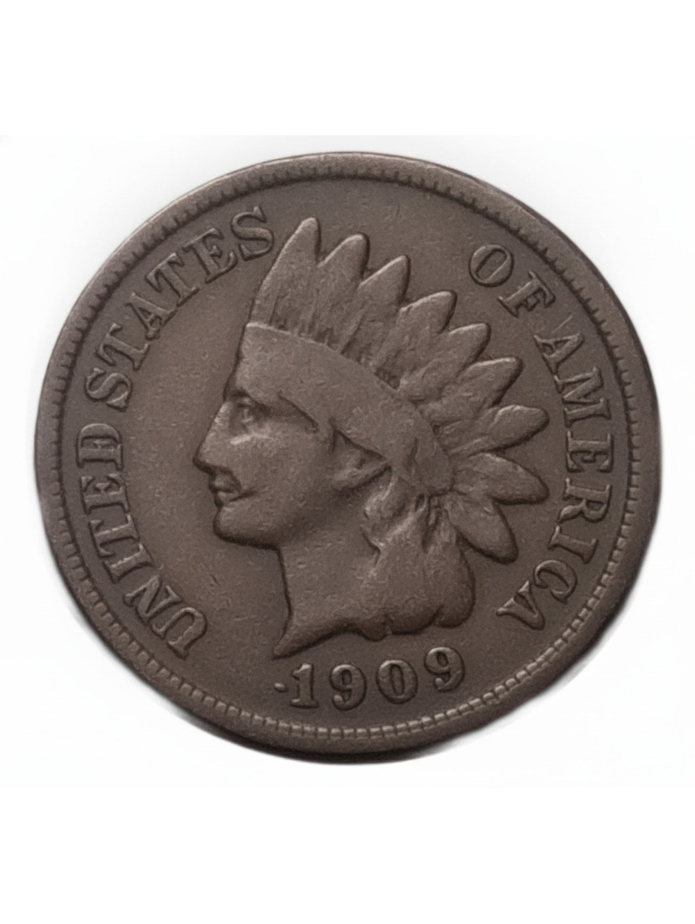 1909 Indian Head Penny Last year Bargain Price*210